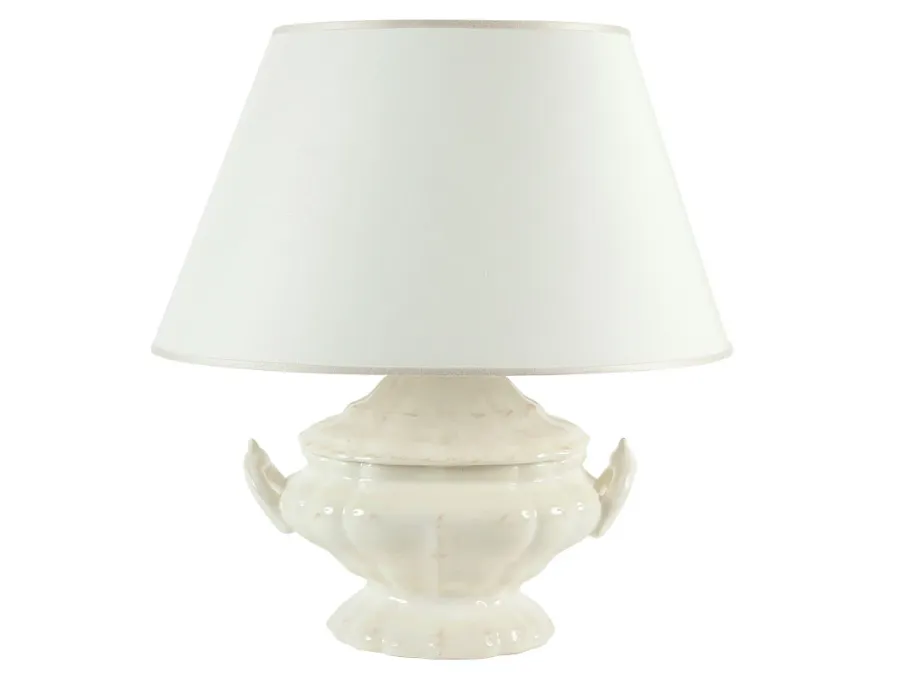 obrazek 1 Luksusowa ceramiczna włoska lampa do salonu - Virginia Casa