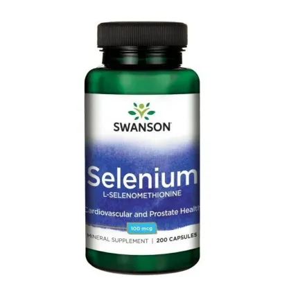 Zdjęcie Swanson Selen Select 100 mcg Suplement diety z selenem Kapsułki