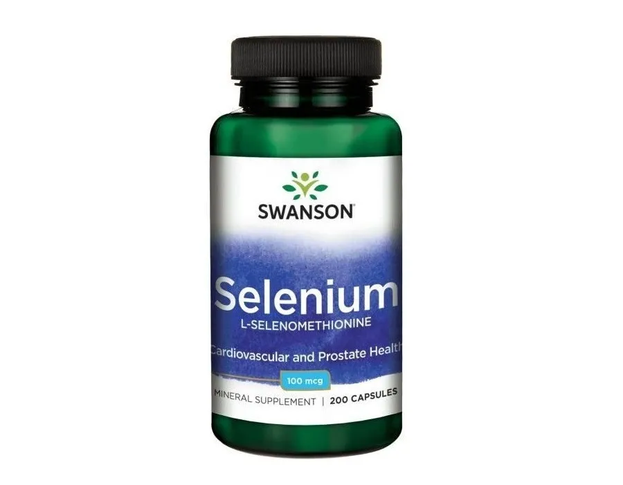 obrazek 1 Swanson Selen Select 100 mcg Suplement diety z selenem Kapsułki