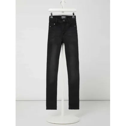 Zdjęcie Jeansy z wysokim stanem o kroju slim fit z dodatkiem streczu