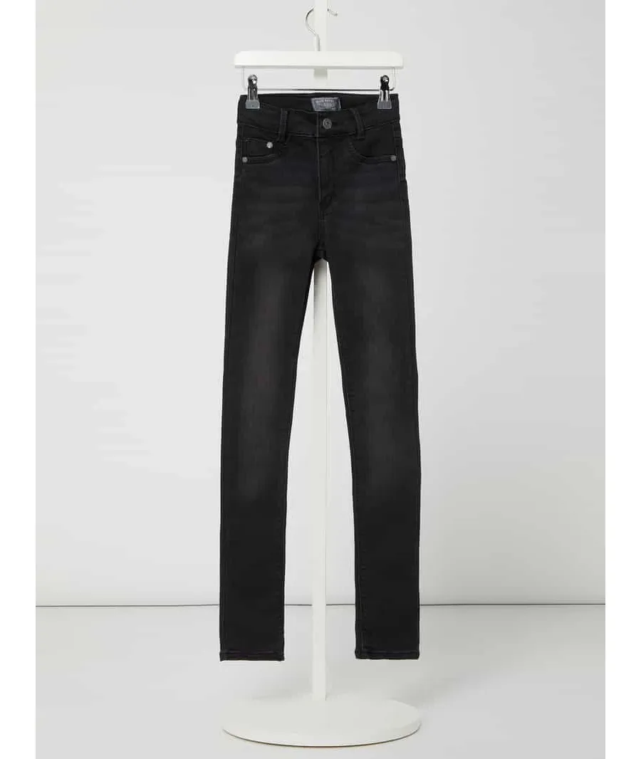obrazek 1 Jeansy z wysokim stanem o kroju slim fit z dodatkiem streczu