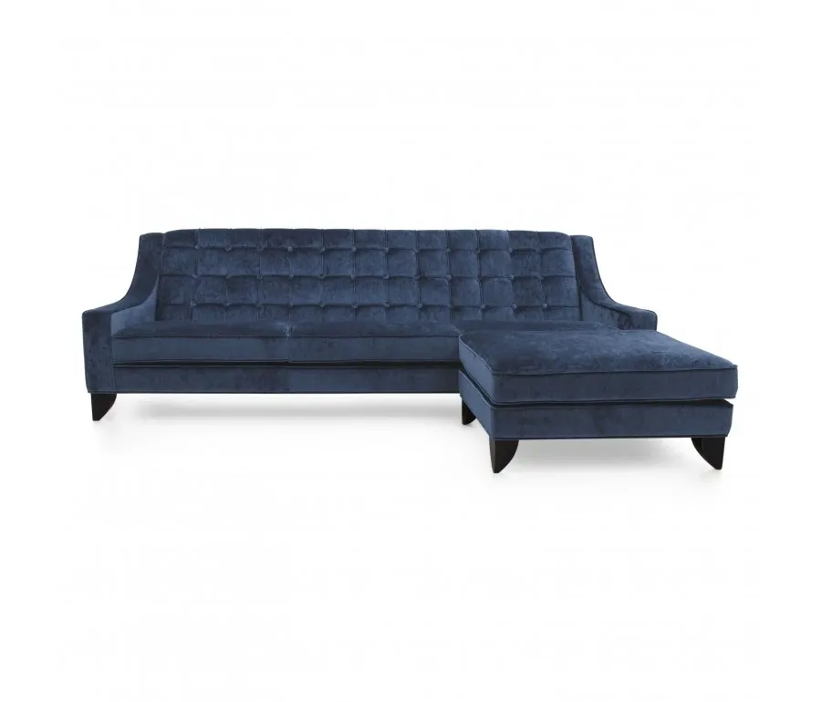 obrazek 4 Granatowa wygodna sofa w stylu nowoczesnym - Sevensedie
