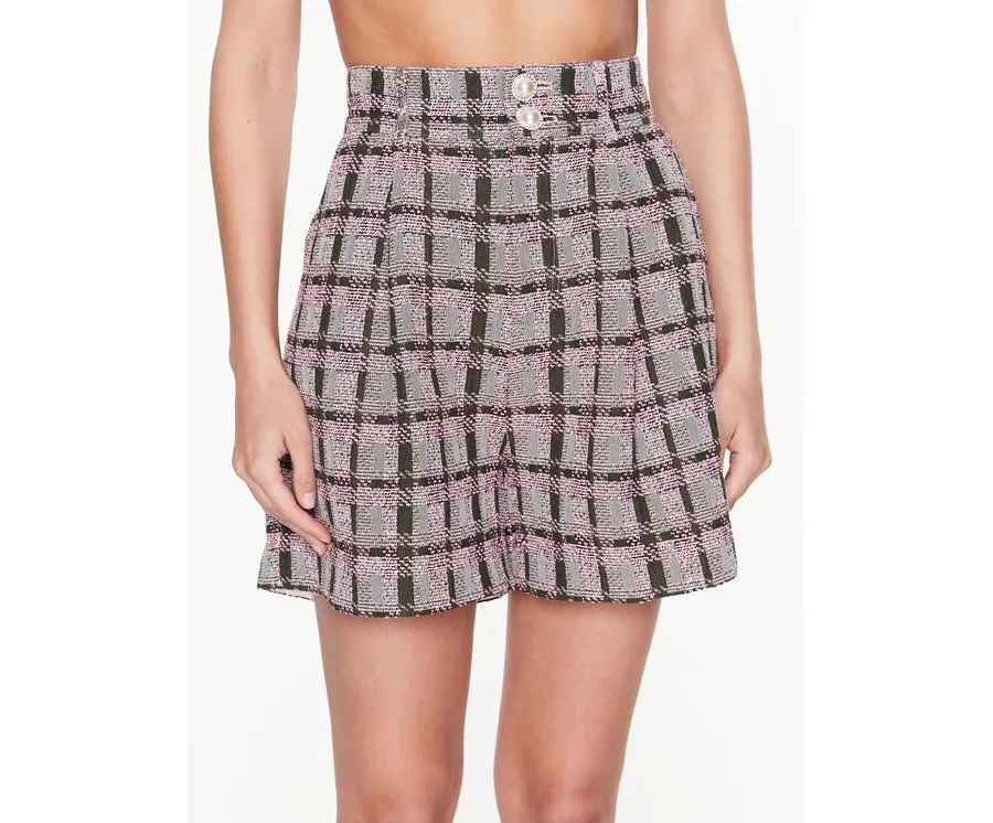 obrazek 1 Custommade Szorty materiałowe Aliba 999475712 Różowy Regular Fit