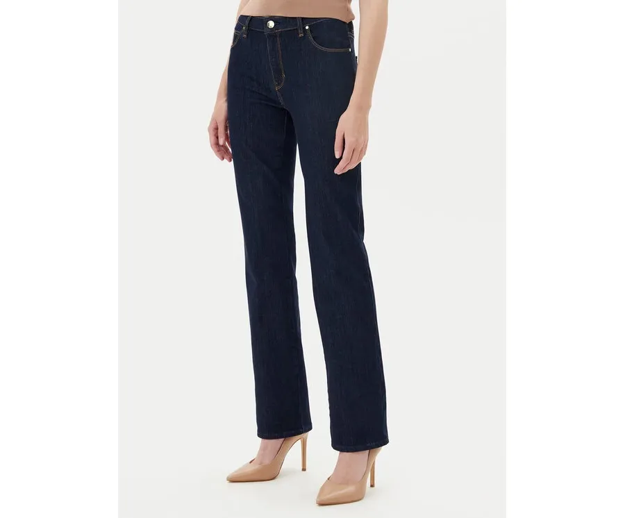 obrazek 1 Guess Jeansy W5YA15 D5PW1 Granatowy Sexy Straight Fit