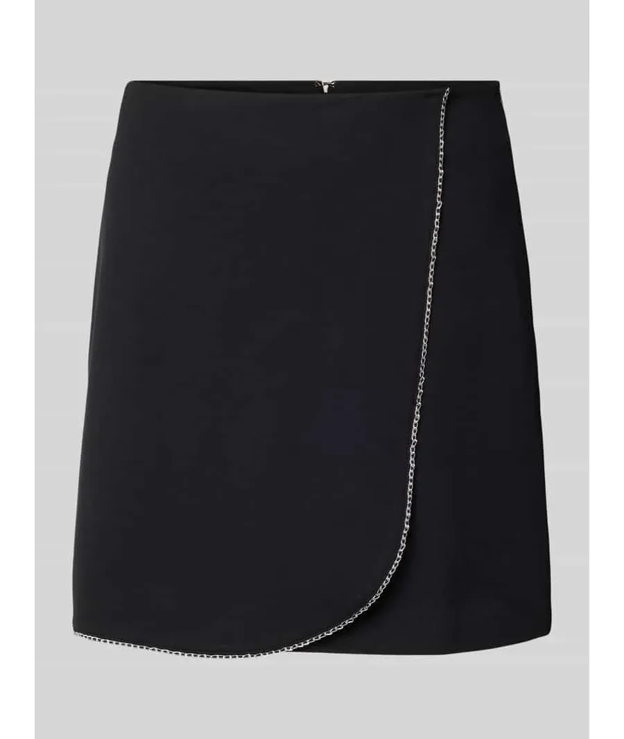 obrazek 1 Guess Spódnica mini W5RD85 KCMU2 Czarny Regular Fit