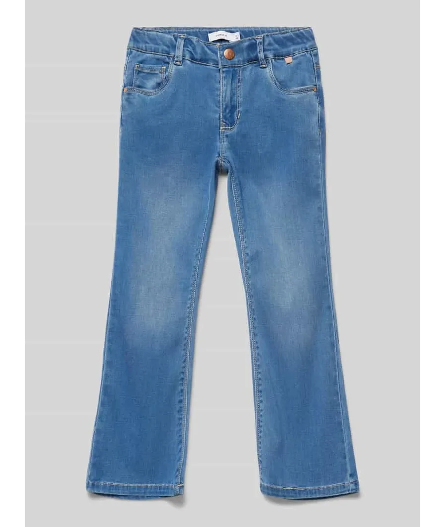 obrazek 1 NAME IT Jeansy 13224658 Niebieski Bootcut Fit