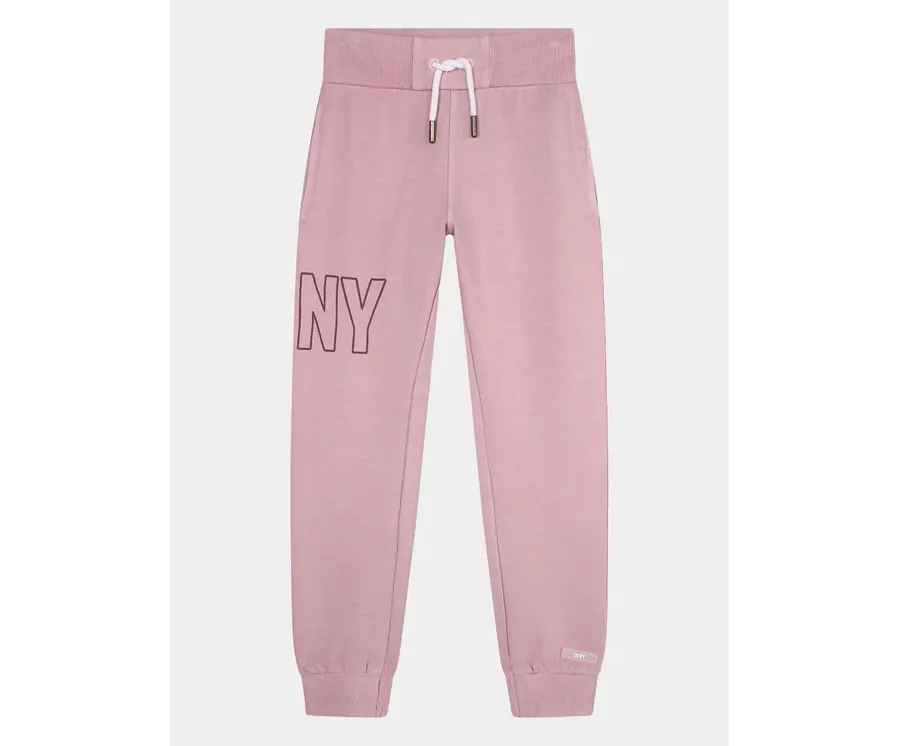 obrazek 1 DKNY Spodnie dresowe D54000 D Różowy Regular Fit
