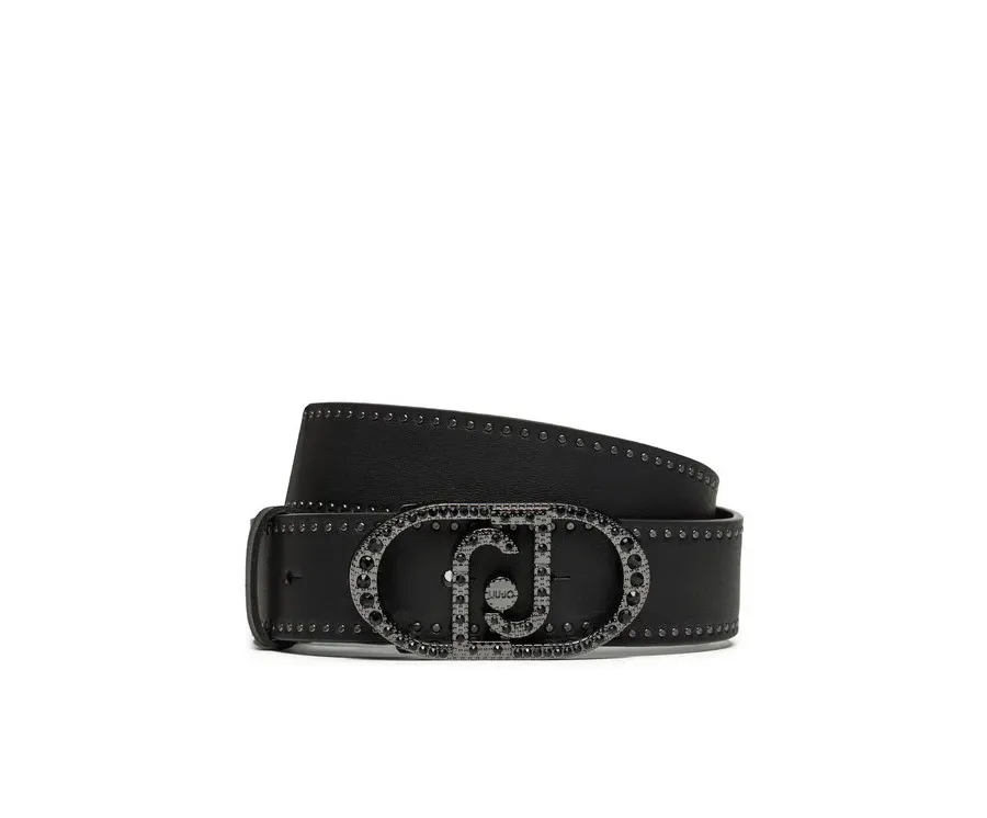 obrazek 1 Liu Jo Pasek Damski Hips Belt 3.5Cm AF4307 P0064 Czarny