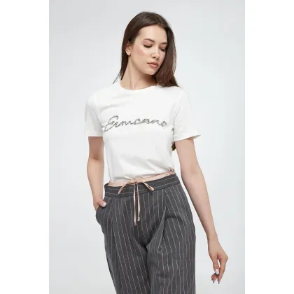 Zdjęcie T-shirt damski ERMANNO FIRENZE Ermanno Firenze