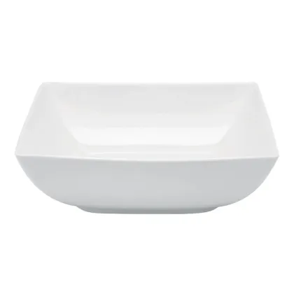 Zdjęcie Biała stylowa porcelanowa miska na sałatki Carré White - Vista Alegre