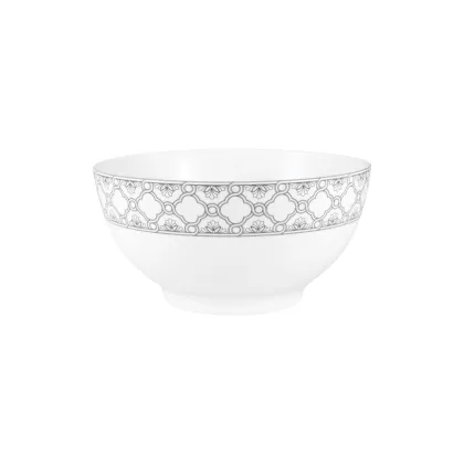 Zdjęcie Okrągła porcelanowa misa na sałatkę 24 cm z kolekcji Dynasty - Porcel