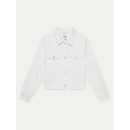 Zdjęcie Mayoral Kurtka jeansowa 6406 Écru Regular Fit
