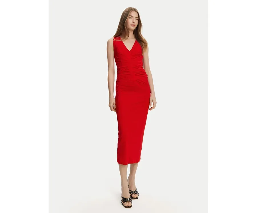 obrazek 1 Marella Sukienka koktajlowa Harald 2513621022 Czerwony Slim Fit