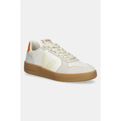 Zdjęcie Veja sneakersy skórzane V-82 damskie kolor beżowy VE3320758A