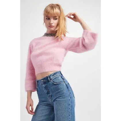 Zdjęcie Sweter damski z angory LIU JO Liu Jo