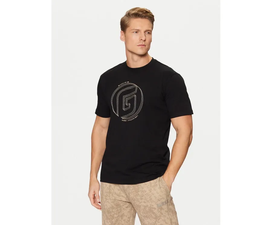 obrazek 1 Guess T-Shirt Z5RI01 J1314 Czarny Regular Fit