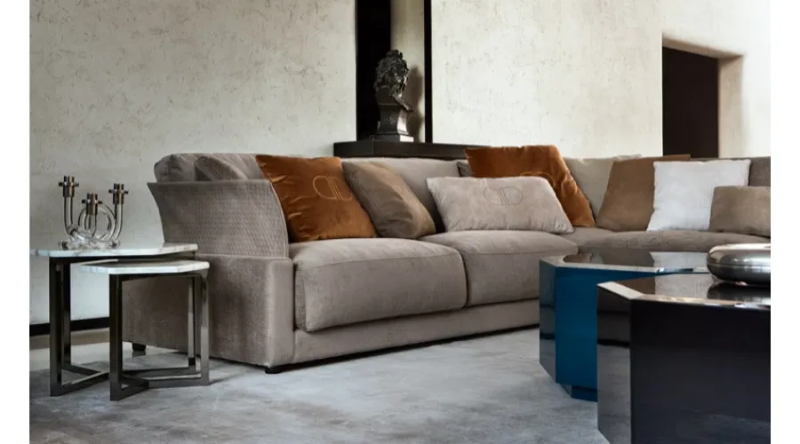 obrazek 2 Szara stylowa sofa do apartamentu - Daytona
