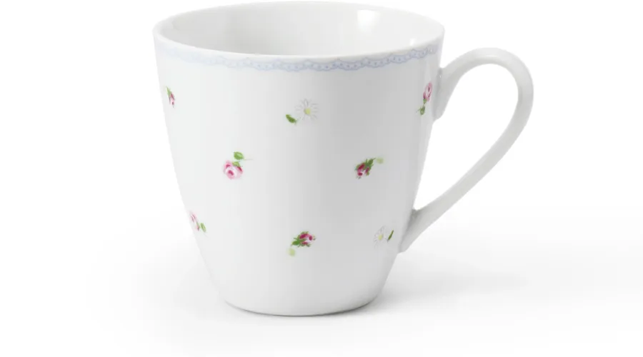 obrazek 1 Piękny stylowy kubek z porcelany z kolekcji RoseLine – wariant 2 – Leander