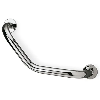 Zdjęcie Mosiężna kątowa poręcz do łazienki – Stilhaus