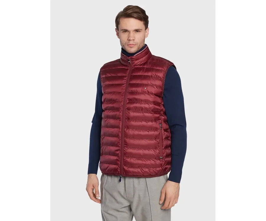 obrazek 1 Tommy Hilfiger Kamizelka MW0MW18762 Czerwony Regular Fit