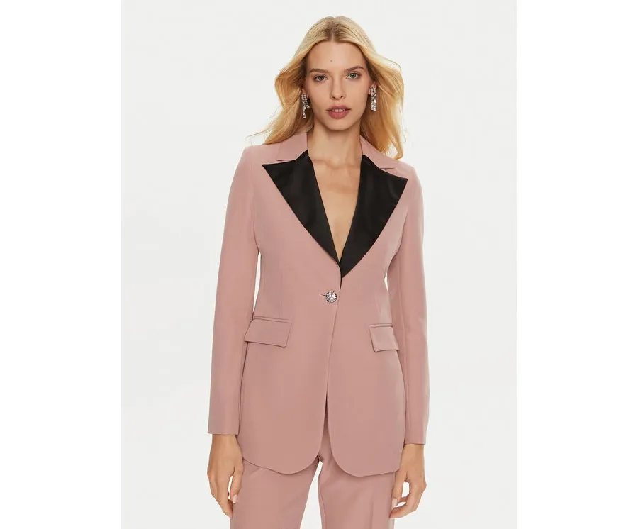 obrazek 1 ARTIGLI Marynarka ACGI000048 Różowy Regular Fit