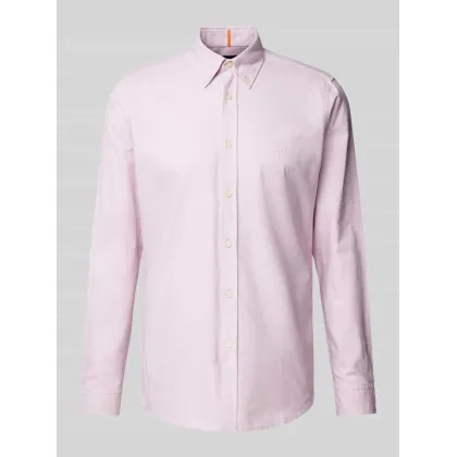 Zdjęcie Koszula casualowa o kroju slim fit z kołnierzykiem typu button down model ‘Rickert’