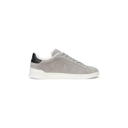 Zdjęcie Polo Ralph Lauren sneakersy zamszowe Hrt Crt Ii kolor szary 809955691002