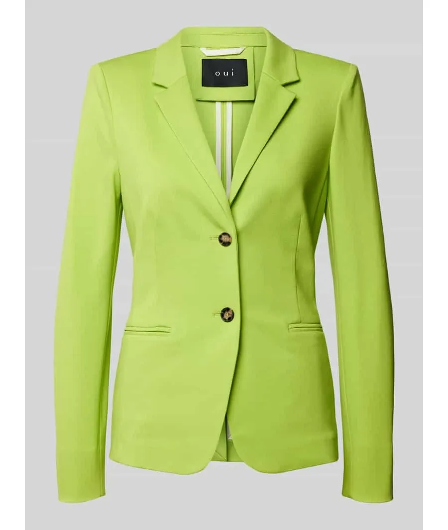 obrazek 1 Żakiet o kroju slim fit z lamowanymi kieszeniami