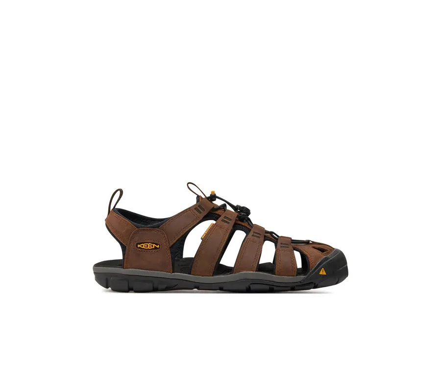 obrazek 1 Keen Sandały Clearwater Cnx Leather 1013106 Brązowy