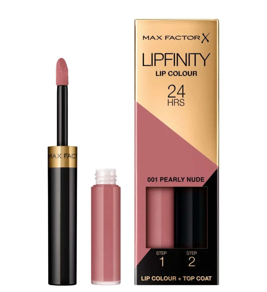 obrazek 1 Max Factor Lipfinity Dwufazowa pomadka do ust, 01 Pearly Nude 4.2 g