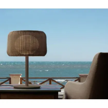 Zdjęcie Wyjątkowa lampa Fora na stolik lub biurko - h. 70 cm