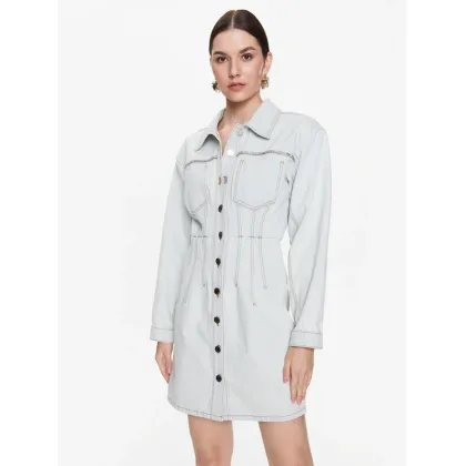 Zdjęcie Gestuz Sukienka jeansowa Calia 10906914 Niebieski Regular Fit