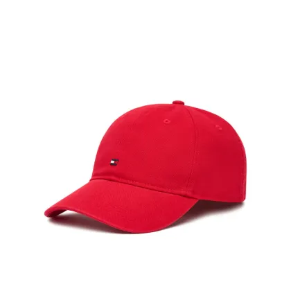 Zdjęcie Tommy Hilfiger Czapka z daszkiem Flag Soft 6 Panel AM0AM13426 Czerwony