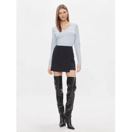 Zdjęcie Tommy Hilfiger Sweter WW0WW40098 Błękitny Regular Fit