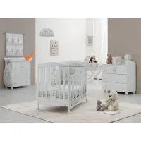 Zdjęcie Biała komoda z miejscem na przewijak - Italbaby