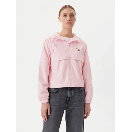 Zdjęcie Tommy Jeans Wiatrówka Essential DW0DW20672 Różowy Relaxed Fit