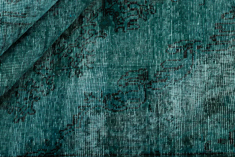 obrazek 2 Elegancki turkusowy dywan perski - EMERALD KING 1021