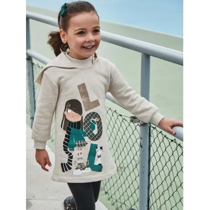 Zdjęcie Mayoral Sukienka dzianinowa 4930 Beżowy Regular Fit