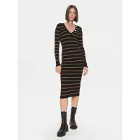 Zdjęcie Liu Jo Sukienka dzianinowa MF3003 MS99E Czarny Slim Fit