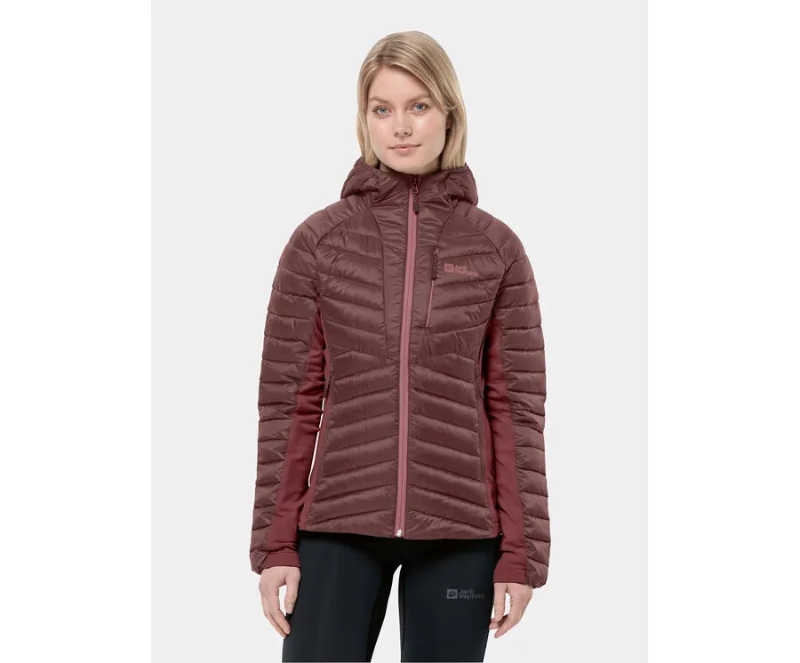 obrazek 1 Jack Wolfskin Kurtka outdoor Routeburn Pro Ins Jkt 1207192 Bordowy Regular Fit