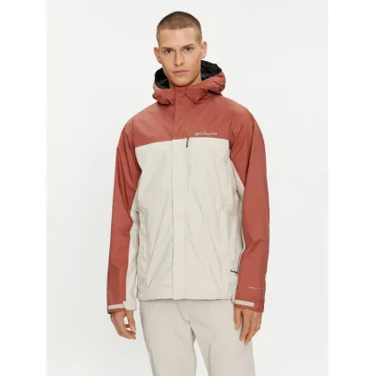 Zdjęcie Columbia Kurtka przeciwdeszczowa Pouring Adventure™ II 1760061 Beżowy Regular Fit