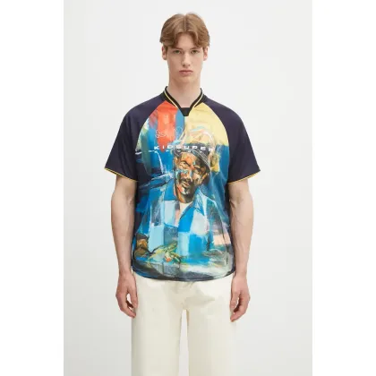 Zdjęcie Puma t-shirt PUMA x KIDSUPER Graphic Jersey męski kolor granatowy wzorzysty 629512
