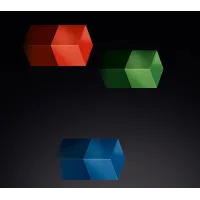 Picture Neodymium magnets for the office - 3 colors!