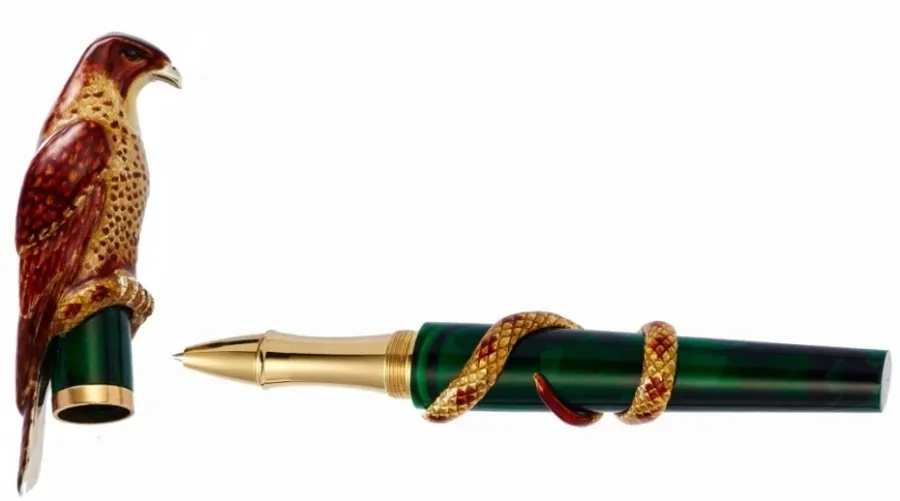 picture 3 Rollerball Pen Shavuot Turquois and Silver Limited Edition