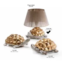 Picture A unique turtle lamp with crystal eyes - Valle d'oro Patchi
