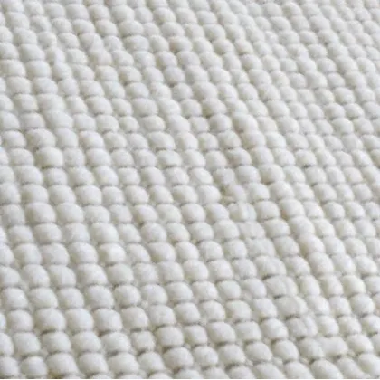 Picture High-quality hand-woven Uni wool carpet