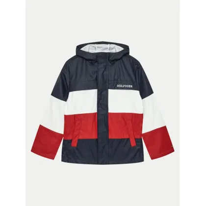 Zdjęcie Tommy Hilfiger Kurtka przeciwdeszczowa Colorblock KS0KS00566 Kolorowy Relaxed Fit