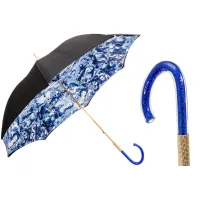 Picture Original women's navy blue umbrella - Pasotti