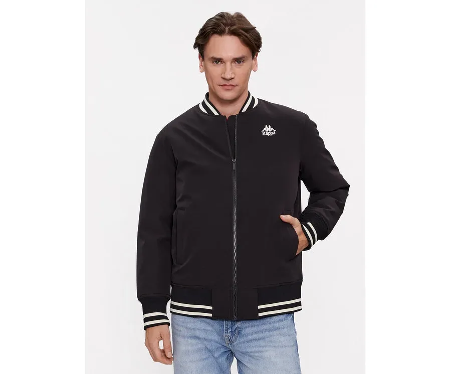obrazek 1 Kappa Kurtka bomber Authentic Gomin 331H2MW Czarny Comfort Fit
