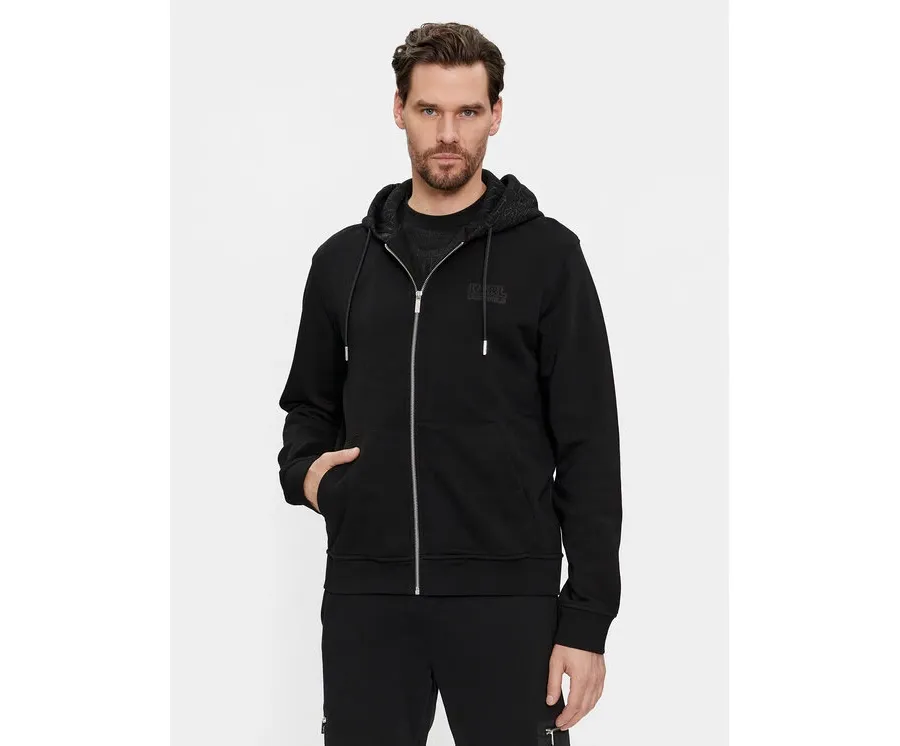 obrazek 1 KARL LAGERFELD Bluza 705062 541900 Czarny Regular Fit
